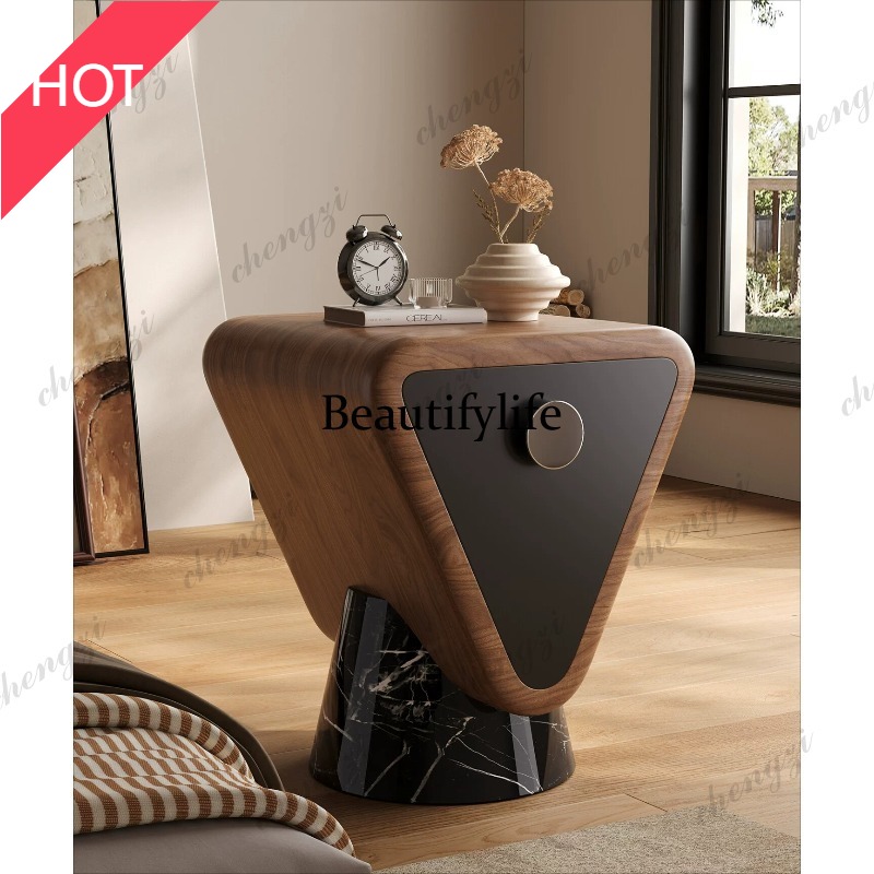 9344 Marble bedside table Soli - Tables 评论和价格