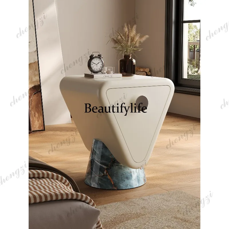 9344 Marble bedside table Soli - Tables 评论和价格