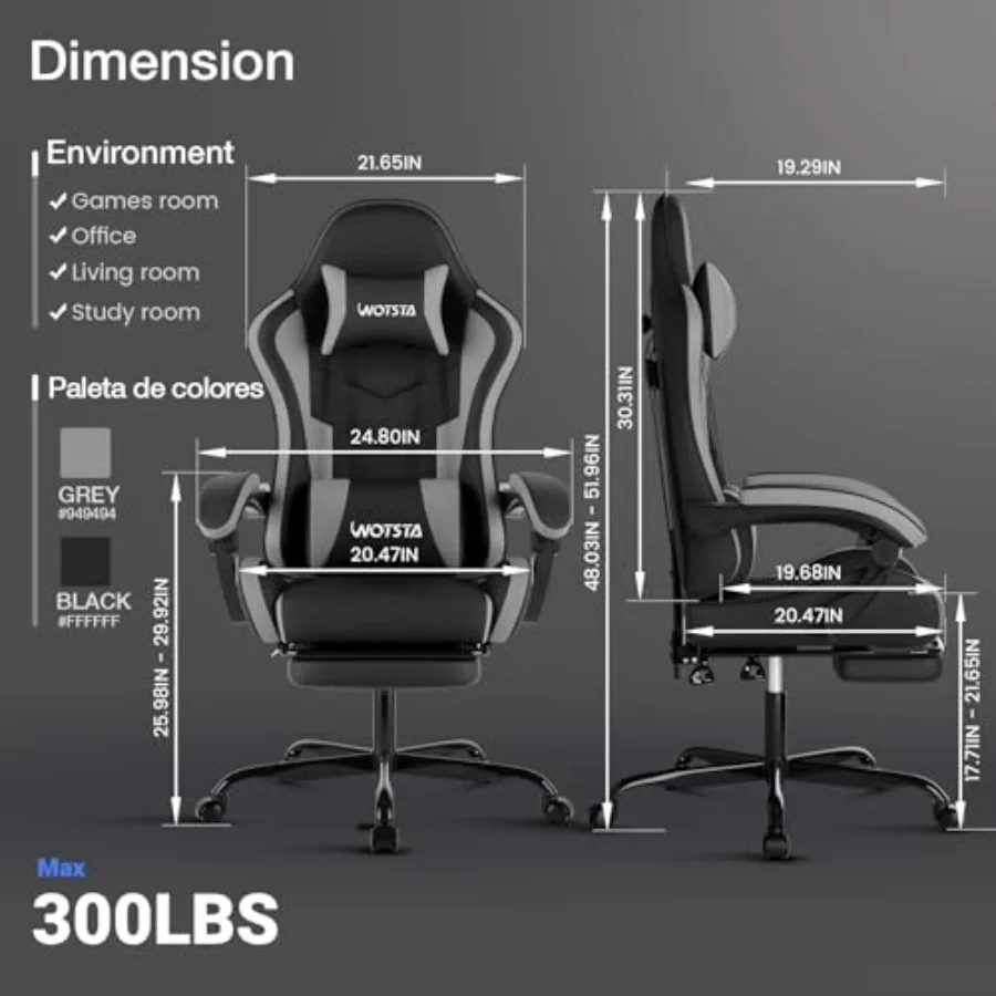 Ergonomic Gaming Office Chair  - Sofas 评论和价格