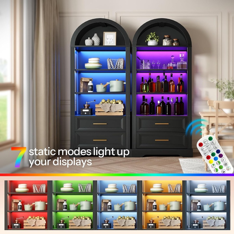 Display Cabinet, Tall Arched B - Storage 评论和价格