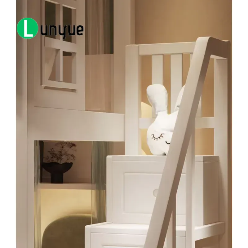 Ankke Custom Princess House Bu - Bunk Bed With Stairs And Slide 评论和价格
