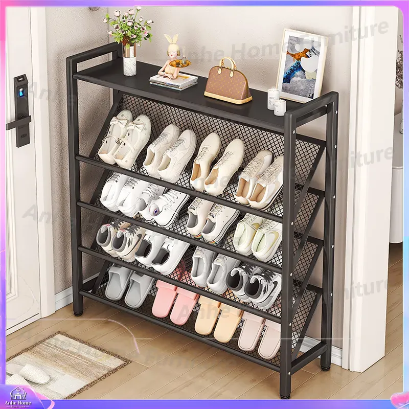 Ultra Thin Shoe Rack Multi Lay - Shoe Rack Cabinet Narrow Entryway 评论和价格