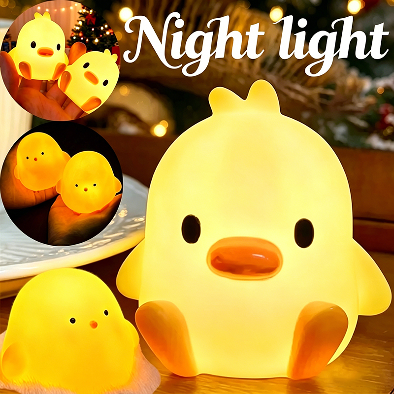 Cute Cartoon Duck Night Light, - Floating Nightstand With Led Light 评论和价格