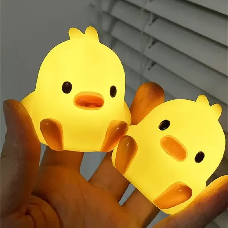 Cute Cartoon Duck Night Light, - Floating Nightstand With Led Light 评论和价格